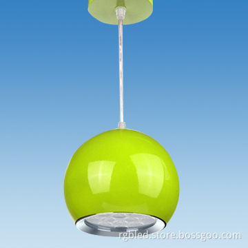 LED dining pendant light/hanging lamp, apple shape, 12W, 1100lm, AC100 to 240V, 2 years warranty